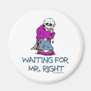 Imã Mr.Right de espera