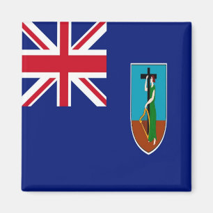 Imã MS - Montserrat - Flag
