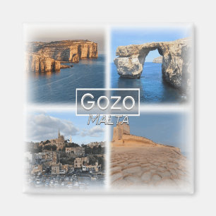 Imã MT0016 Europa, Malta, Gozo, geladeira