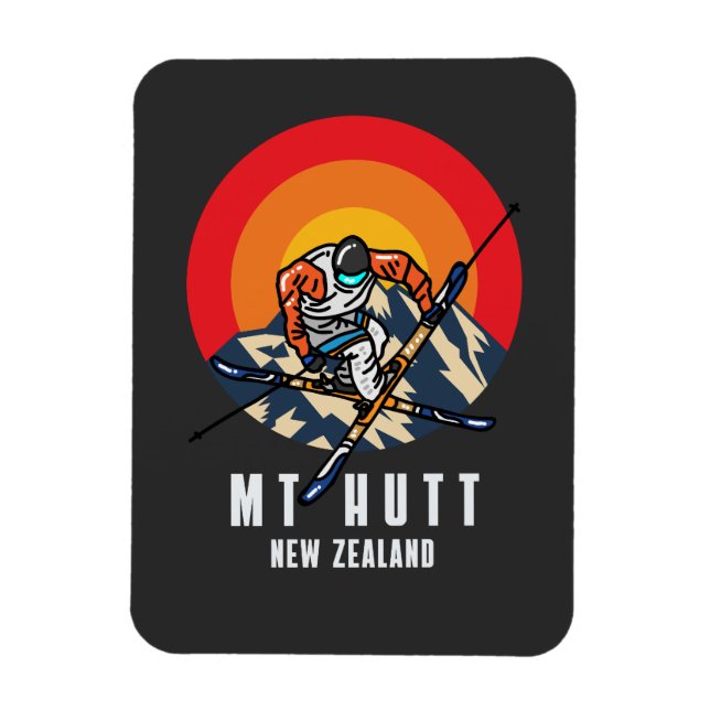 Ímã Mt Hutt Nova Zelândia (Vertical)