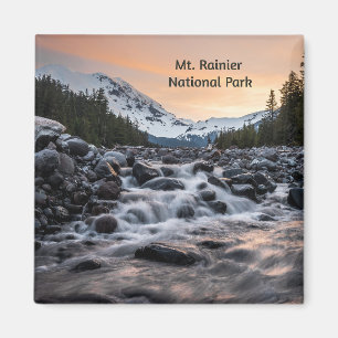Imã Mt. Rainier National Park Souvenir Magnet