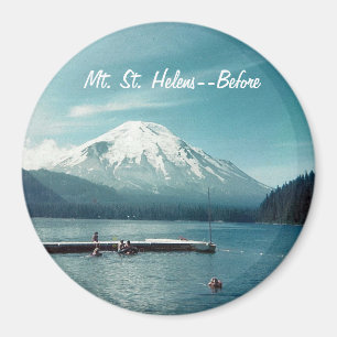 Imã Mt. St Helens--Antes de redondo