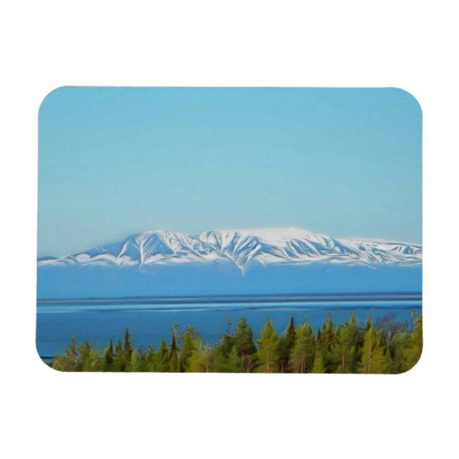 Ímã Mt. Susitna (Horizontal)
