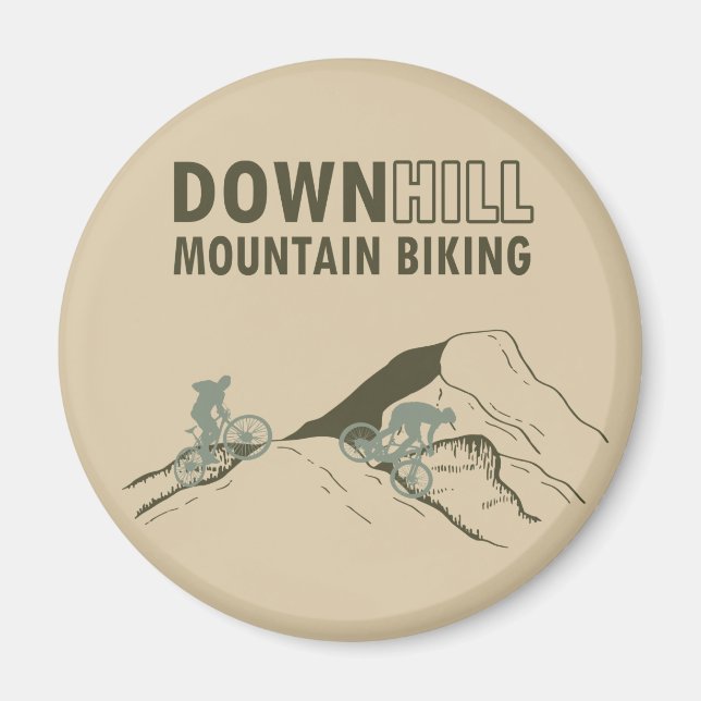 Imã MTB Downhill Bicicleta de Montanha (Frente)