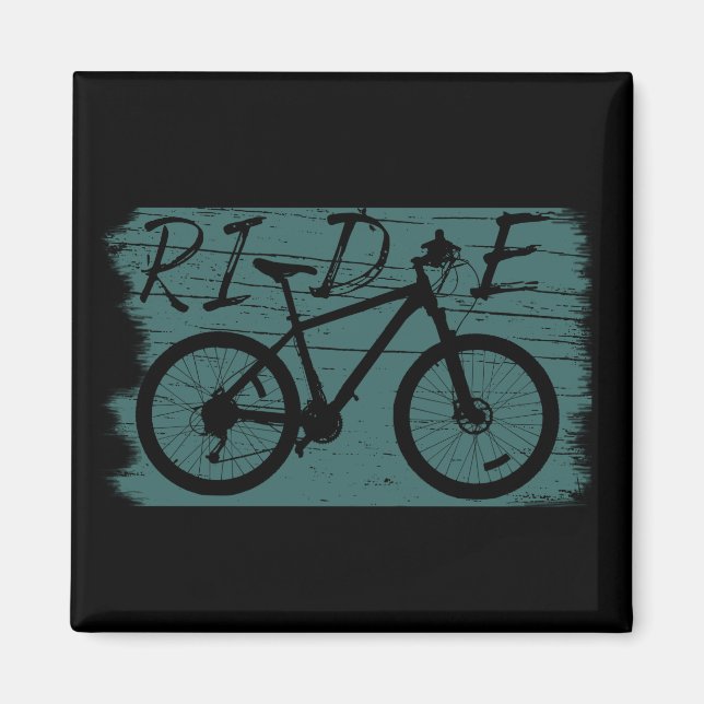 Imã MTB Downhill Vintage - Pedale sua Mountain Bike (Frente)