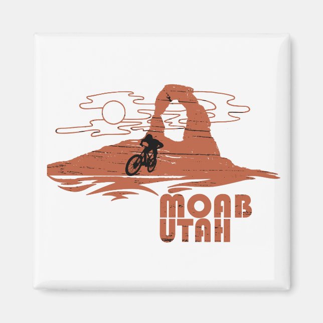 Imã Mtb Moab - Ciclismo de Montanha em Utah (Frente)