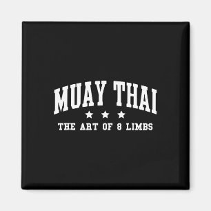 Imã Muay Thai A Arte dos 8 Membros Muay Thai Kickboxin