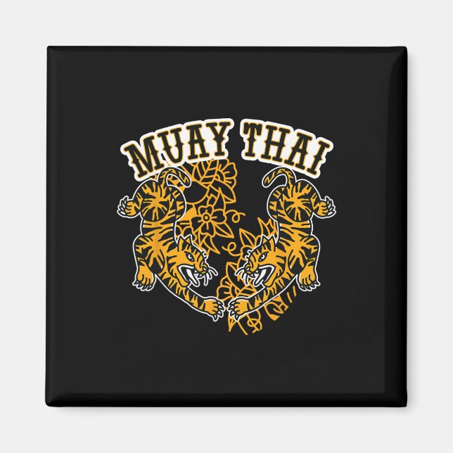 Imã Muay Thai Kickboxing, Muay Thai Tigers, Muay Thai  (Frente)