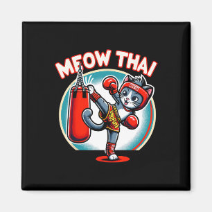 Imã Muay Thai Martial Art Tailandês Boxing Cat Meow Th