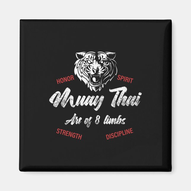 Imã Muay Thai Tiger - Boxe Tailandesa e Kickboxing do  (Frente)