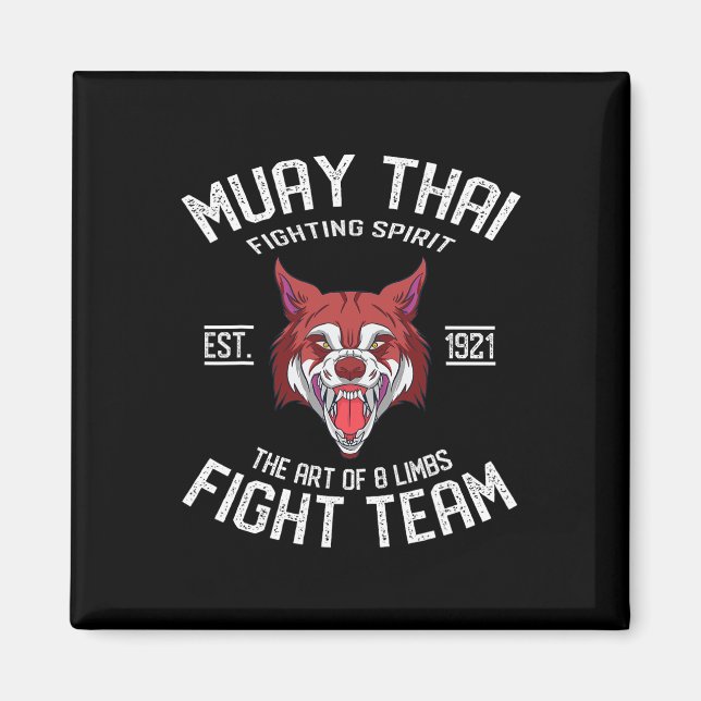 Imã Muay Thai Wolf - Boxe Tailandesa e Kickboxing  (Frente)