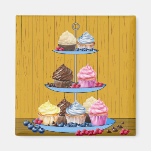 Imã Muffin Time Magnet
