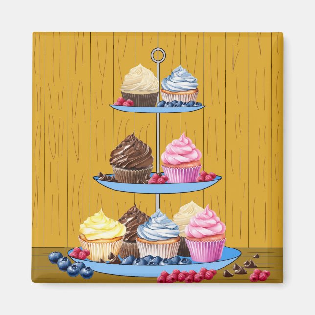 Imã Muffin Time Magnet (Frente)
