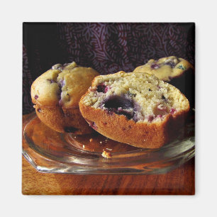 Imã Muffins de Blueberry
