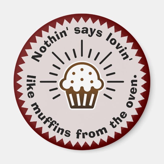 Imã Muffins do Magno Forno (Frente)