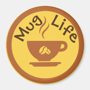 Imã Mug Life Magnet