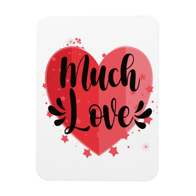 Ímã Muito Amor, Grande Coração (Vertical)