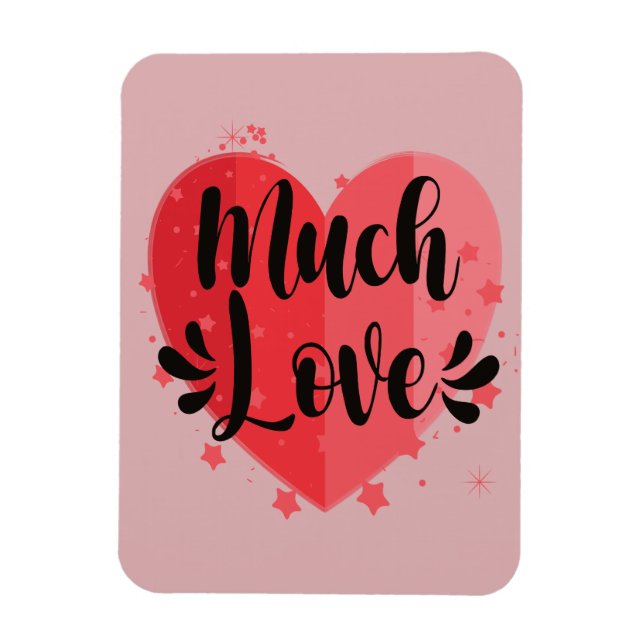 Ímã Muito Amor, Grande Coração (Vertical)