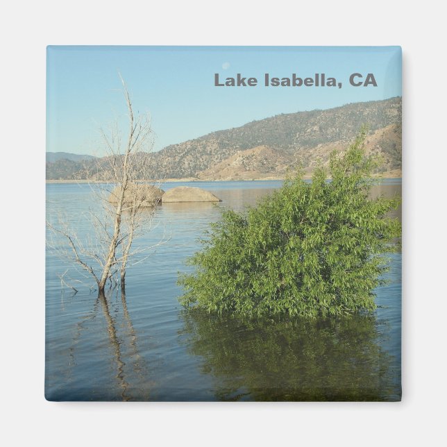 Imã Muito Bonito Lago Isabella Magnet! (Frente)