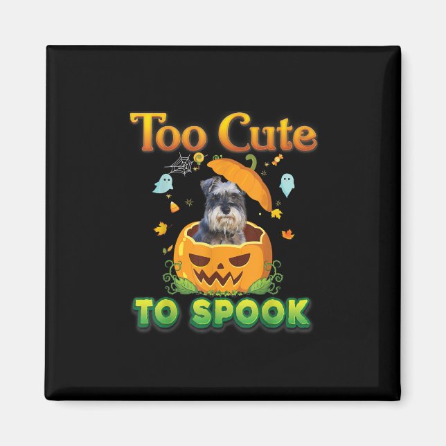 Imã Muito Bonito Para Falar O Cachorro Schnauzer, Pump (Frente)
