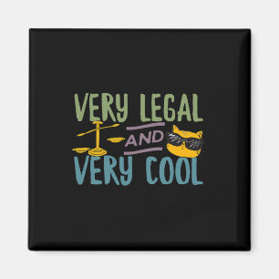 Imã Muito Legal E Muito Divertido Camiseta Citação Twe