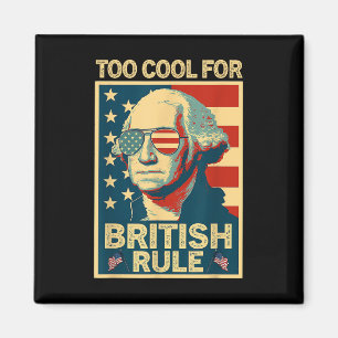 Imã Muito Legal Para A Regra Britânica 4 De Julho Indí