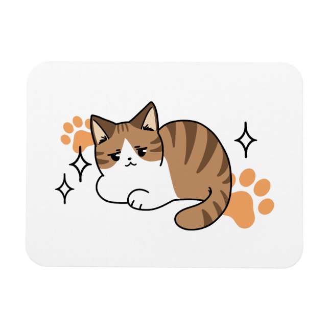 Ímã Muito Legal para se importar, muito preguiçoso par (Horizontal)