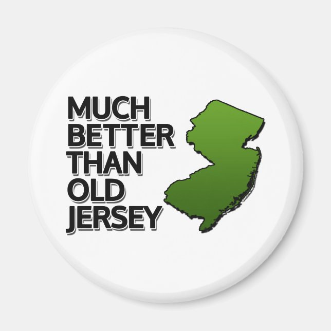 Imã Muito melhor que Jersey (Frente)