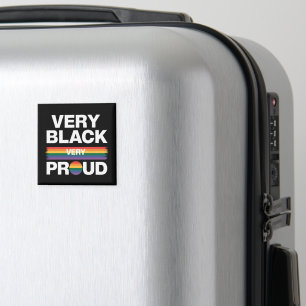 Imã Muito Preto Muito Orgulhoso Orgulho Gay Preto Orgu