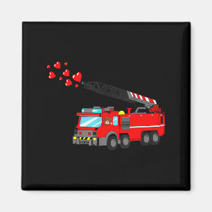 Imã Muitos De Amor Caminhão De Bombeiros Dia Dos Namor