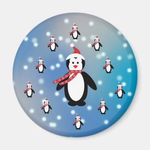 Imã Muitos pinguins