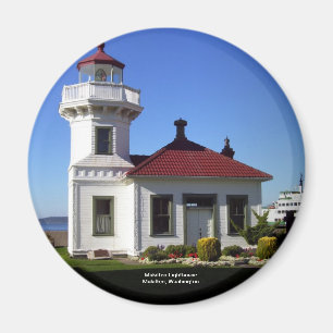Imã Mukilteo Lighthouse, Mukilteo, Washington