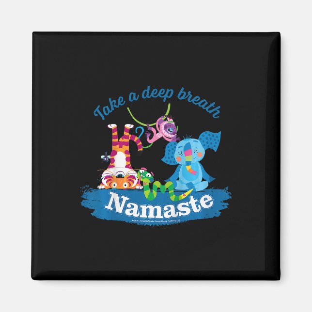 Imã Mula e Amigos Tomam Um Respiro Profundo Namaste Yo (Frente)