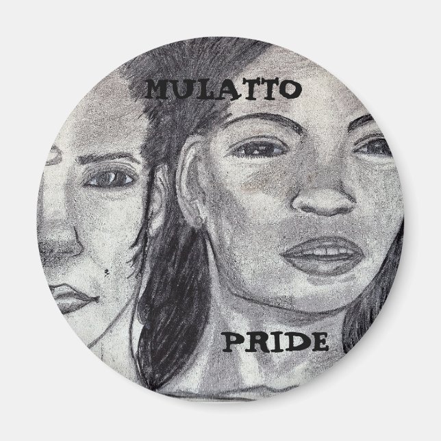 IMÃ MULATTO PRIDE MAGNET (Frente)
