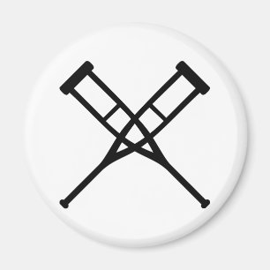 Imã muletas cruzadas