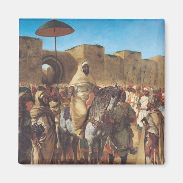 Imã Muley Abd-ar-Rhaman , O Sultão de Marrocos (Frente)