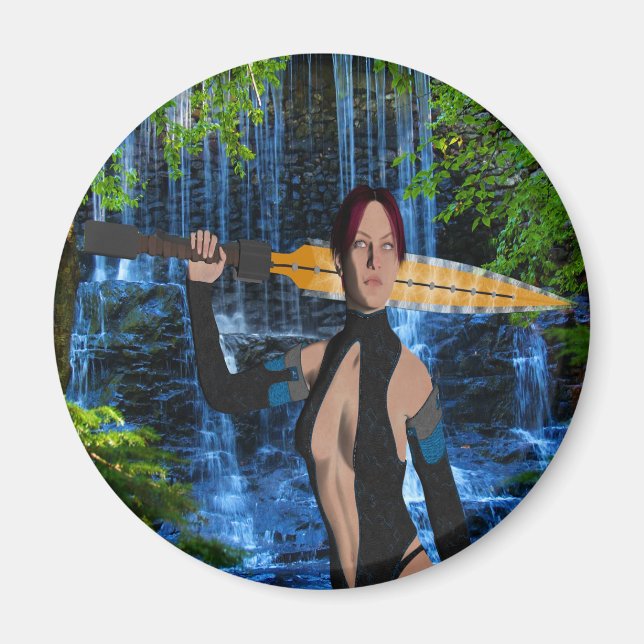 Imã Mulher amazônica (Frente)