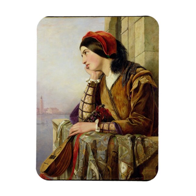 Ímã Mulher apaixonada, 1856 (Vertical)