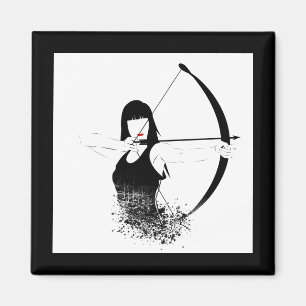 Imã Mulher Archer