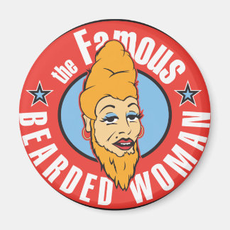 Imã mulher barbuda famosa