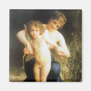 Imã Mulher com Cupido, Bouguereau