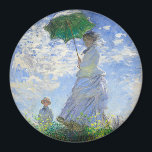 Imã Mulher com Parasol, Madame Monet e seu filho<br><div class="desc">Mulher com Parasol,  Madame Monet e seu filho por Claude Monet Vintage Fine Art</div>