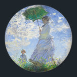 Imã Mulher com Parasol, Madame Monet e seu filho<br><div class="desc">Mulher com Parasol,  Madame Monet e seu filho por Claude Monet Vintage Fine Art</div>