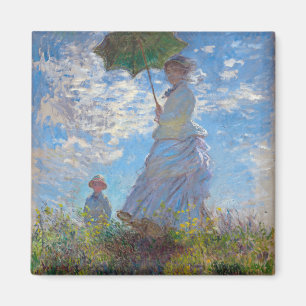 Imã Mulher com Parasol, Monet
