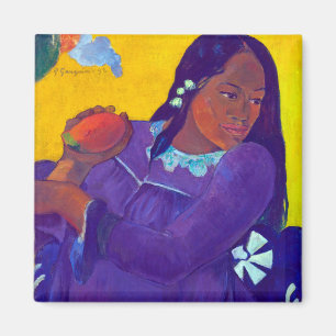 Imã Mulher com uma manga, Gauguin