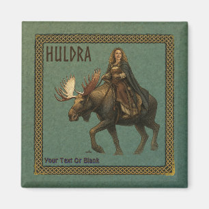 Imã Mulher da Floresta Huldra Nórdica