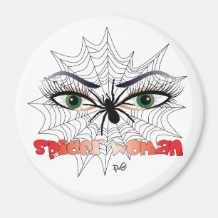 Imã Mulher, de aranha, íman/