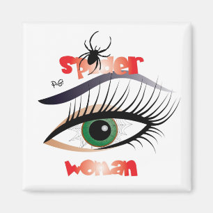 Imã Mulher, de aranha, íman/