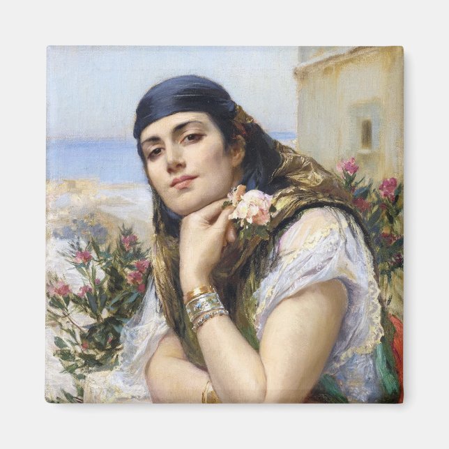Imã Mulher de Argel, Arthur Bridgman (Frente)