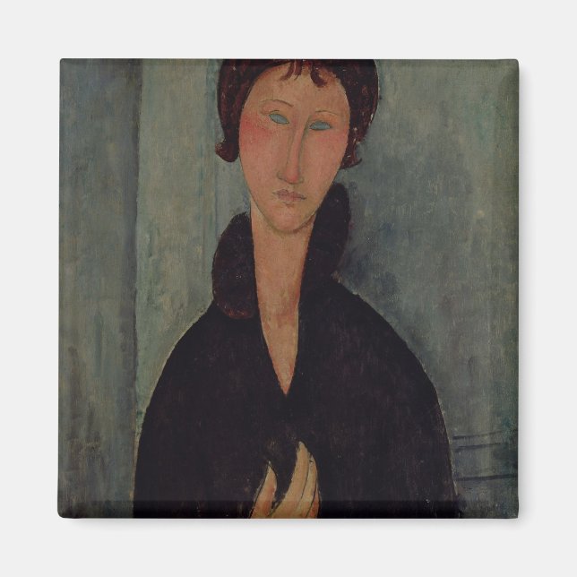 Imã Mulher de Olhos Azuis, c.1918 (Frente)